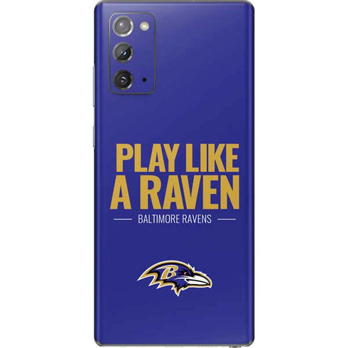 NFL Baltimore Ravens Team Motto Galaxy Note20 5G Skin